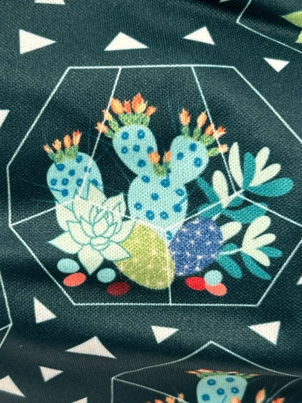 Mama Koala Geo Succulent Pocket Cloth Diaper OS No Insert NEW